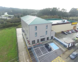 fene hotel side view